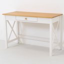 Ver imagem 6 de Escrivaninha Mesa Escritório com Gaveta Madeira Maciça Vanilla Yescasa