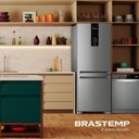 Ver imagem 7 de Refrigerador Brastemp Duplex Smart Flow Inverse 447l Inox Bre57fkana 110v