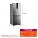 Ver mais imagens de Refrigerador Brastemp Duplex Smart Flow Inverse 447l Inox Bre57fkana 110v