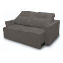 Ver imagem 3 de Sofá Namoradeira Retrátil Reclinável Sala Confortável e Reforçada Monaco