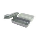 Ver imagem 2 de Pote Marmita de 2 Andares 950ml Joy - Cinza