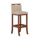 Ver imagem 2 de Banqueta Alta em Madeira Maciça Londres