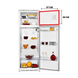 Borracha Gaxeta 57x38 Geladeira Dako Redk37 Redk38 Remb360 - 2