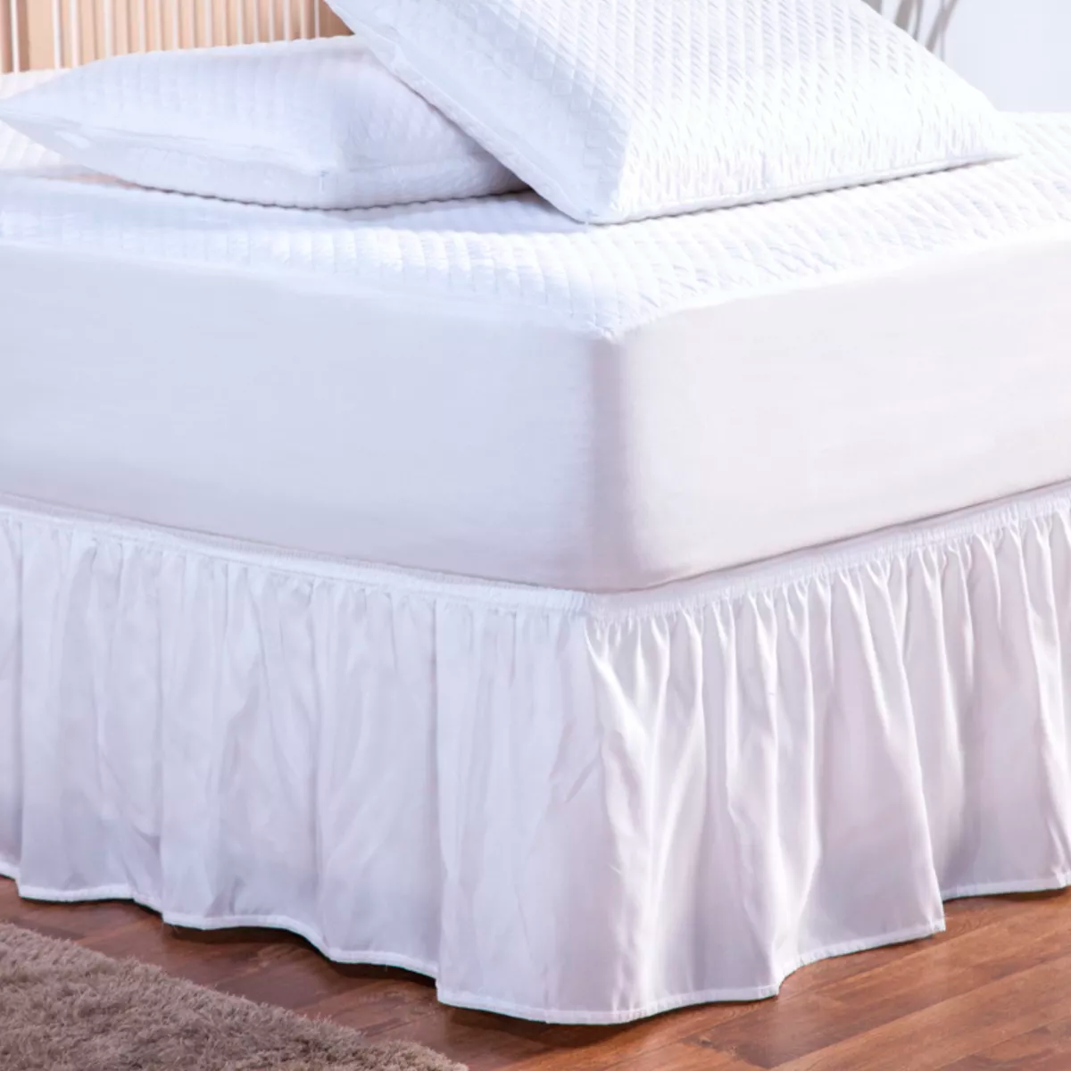 Saia para Cama Casal King Size com Elástico Ajustável Callandra - 2