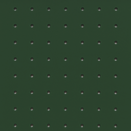 Kit Chapa Perfurada com Sarrafo - 60 X 60 - Cores - Verde - 3