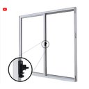 Ver imagem 1 de Janela Wc de Alumínio 02 Folhas Fit Branca - 80x80