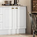 Ver imagem 2 de Balcao com Tampo para Cooktop 2p 80 Cm Americana Branco Calcare Henn