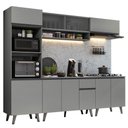 Ver imagem 3 de Armário de Cozinha Completa 260cm Nice Madesa 02