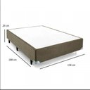 Ver imagem 7 de Cama Box Casal  Molas Ensacadas 138x188x34cm Imperatore Eco Bamboo 