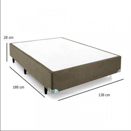 Cama Box Casal  Molas Ensacadas 138x188x34cm Imperatore Eco Bamboo  - 7
