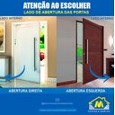 Ver imagem 2 de Porta de Aço Galvanizado Preta Social Esquerda - 215x83