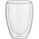 Ver imagem 1 de Caneca 11x9x9cm 270ml Borosilicato Transparente Parede Dupla Clear