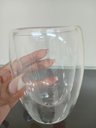 Ver imagem 7 de Caneca 11x9x9cm 270ml Borosilicato Transparente Parede Dupla Clear