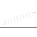 Ver imagem 2 de Rodapé Barra 2,70 Cm 1521 Linha Iluminata Genialflex