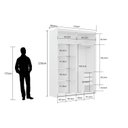 Ver imagem 4 de Guarda-Roupa Casal Qualita 100% MDF 2 Portas