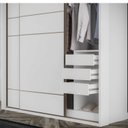 Ver imagem 5 de Guarda-Roupa Casal Qualita 100% MDF 2 Portas