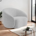 Ver imagem 2 de Poltrona Orgânica Luxo Recepção Amore Linho - Amarena Móveis