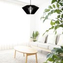 Ver imagem 5 de Luminária Teto tipo Pendente ORNAMENTAL MDF - Completa - Cor: Preta