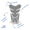 Ver imagem 3 de Protetor de Tanque Adesivo Moto Cg Twister Cb Factor Fazer Gsx-s Vermelho Cobra Motoparts