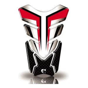 Protetor de Tanque Adesivo Moto Cg Twister Cb Factor Fazer Gsx-s Vermelho Cobra Motoparts