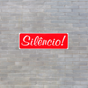 Ver imagem 3 de Combo 6 Placas De Sinalização Silêncio 30x10 Acesso - P-38 F9e