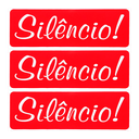 Ver imagem 1 de Combo 6 Placas De Sinalização Silêncio 30x10 Acesso - P-38 F9e