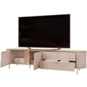 Ver imagem 6 de Rack Tv 75 Pol Orgânico Dion D05 Off White