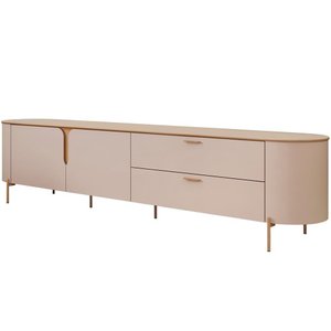 Rack Tv 75 Pol Orgânico Dion D05 Off White