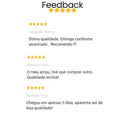 Comedouro Elevado Pet Cachorro Mdf Linha Básica - Branco - 6