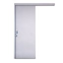 Ver imagem 1 de Porta de Correr Ecopratico Branco 210x90 lisa com Fechadura Ecookits