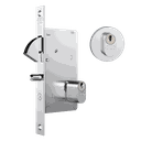 Ver imagem 3 de Porta de Correr Ecopratico Branco 210x90 lisa com Fechadura Ecookits