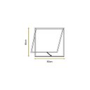 Ver imagem 3 de Vitro Projetante 60x80 Alumínio Branco Vidro Liso