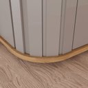 Ver imagem 7 de Guarda-roupa Casal Cantos Arredondados com Ripado Premium