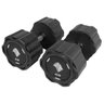 Par de Dumbbells 28kg Lion Monobloco em Aço Maciço Injetado - 1