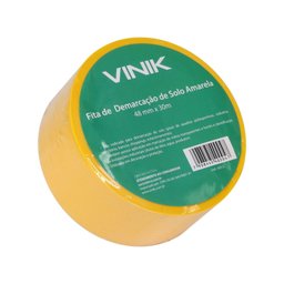 Fita para Demarcacao de Solo Amarela 48mm X 30m - 2