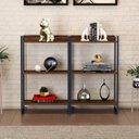 Ver imagem 1 de Kit 2 Estantes para Livros Industrial 3 Prateleiras 104cmx60cm Active Yescasa