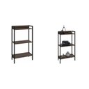 Ver imagem 6 de Kit 2 Estantes para Livros Industrial 3 Prateleiras 104CMX60CM Active Yescasa