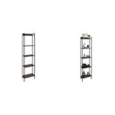 Ver imagem 6 de Kit 2 Estantes para Livros Altas Industrial Aço 5 Prateleiras 187cmx60cm Active Yescasa