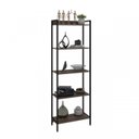 Ver mais imagens de Kit 2 Estantes para Livros Altas Industrial Aço 5 Prateleiras 187cmx60cm Active Yescasa