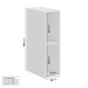 Ver imagem 3 de Armário Aéreo Planejado 1 Porta 20cm Ipanema CabeCasa MadeiraOriginals
