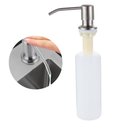 Ver imagem 3 de Dispenser Detergente Porta Sabonete Liquido Embutir 500ml Inox 304 Escovado
