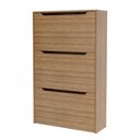 Ver imagem 3 de Sapateira Vertical Multiuso 71,5cm X 117cm com 3 Portas Cor:amêndoa