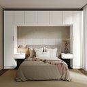 Ver imagem 1 de Guarda-Roupa Planejado 7 Peças com 7 Portas Orion CabeCasa MadeiraOriginals Bege/Aveia