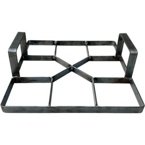 Forma Molde Aço 3mm Estampar Carimbar Concreto Piso Jardim