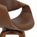 Ver imagem 6 de Cadeira de Jantar Nicole Homenow Madeira Cor:marrom