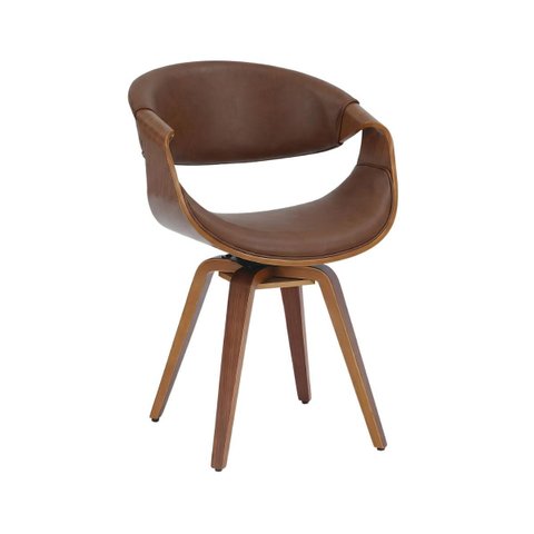 Cadeira de Jantar Nicole Homenow Madeira Cor:marrom