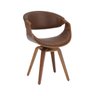 Cadeira de Jantar Nicole Homenow Madeira Cor:marrom - 1