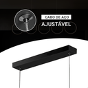Ver mais imagens de Lustre de Led Moderno 5 Círculos com Controle Remoto 111w