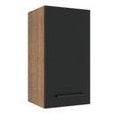 Ver imagem 1 de Armário de Cozinha Aéreo 35 cm 1 Porta Rustic/Preto Agata Madesa