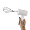 Mixer de Mao Batedor Alta Velocidade Fuet Misturador Portatil USB Sem Fio Potente Confeitaria Bolo - 3